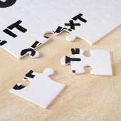 Persoonlijke surfer legpuzzel (Zijkant)