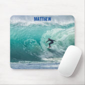 Persoonlijke Surfer Muismat Mousepad Surfing (Met muis)