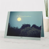 Persoonlijke sympathie kaart (Achterkant)