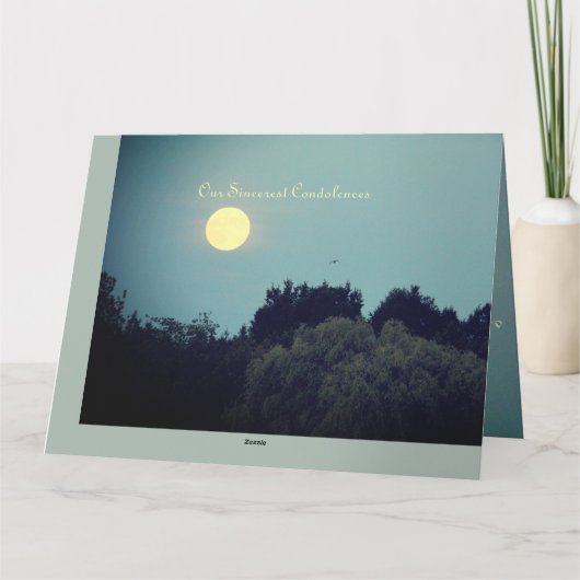 Persoonlijke sympathie kaart (Achterkant)