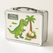 Persoonlijke T-Rex Lieve Dinosaurusschool (Achterkant)