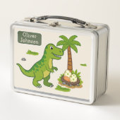 Persoonlijke T-Rex Lieve Dinosaurusschool (Voorkant)