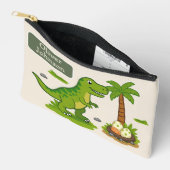Persoonlijke T-Rex Lieve Dinosaurusschool Etui (Open)