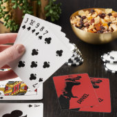 Persoonlijke T Rex Pokerkaarten (Insitu)