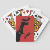 Persoonlijke T Rex Pokerkaarten (Achterkant)