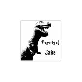 Persoonlijke T-Rex Rubberstempel (Afrduk)