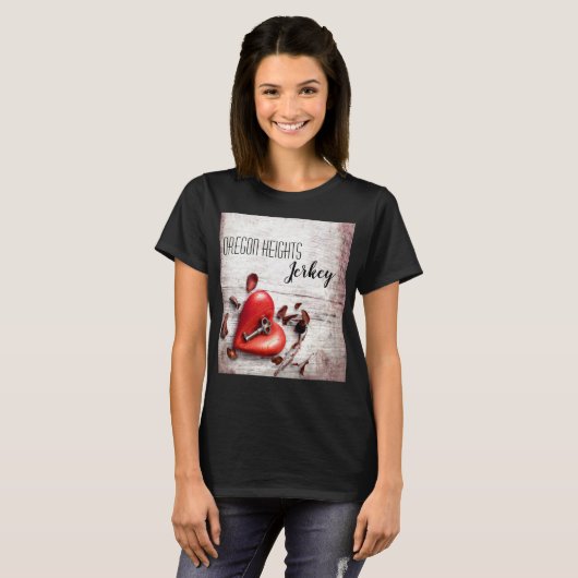 Persoonlijke T-Shirt Country Wood Key voor bedrijv (Voorkant volledig)