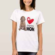 Persoonlijke T-shirt voor Moeders met Ierse Setter