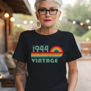 Persoonlijke tachtig vintage 80ste verjaardagsfees t-shirt