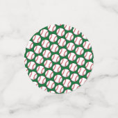 Persoonlijke Tafelconfetti voor Baseball Confetti (Kleine voorkant)