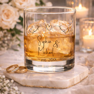 Persoonlijke Tafelnaam Bruiloft Geschenken Whisky Glas