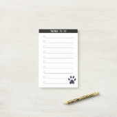 Persoonlijke Taken & Mooie Poot Post-it Notities Post-it® Notes (Op bureau)
