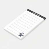 Persoonlijke Taken & Mooie Poot Post-it Notities Post-it® Notes (Schuin)