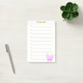 Persoonlijke takenlijst & babywagen post-it® notes (Kantoor)