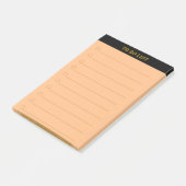 Persoonlijke takenlijst gelinieerd post-it® notes (Schuin)