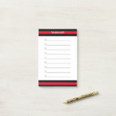 Persoonlijke Takenlijst Post-it® Notes (Op bureau)