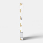 Persoonlijke Tan Cream Long Haire Dachshund Case-Mate iPhone Case (Achterkant / Links)