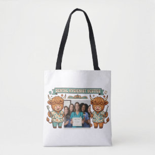 Persoonlijke Tandhygiënist Beste Vriendinnen Schot Tote Bag