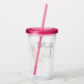 Persoonlijke tante Cup Acryl Drinkbeker (Achterkant)