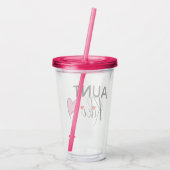 Persoonlijke tante Cup Acryl Drinkbeker (Achterkant)