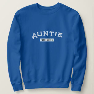 Persoonlijke tante trui - Oprichtingsjaar cadeau