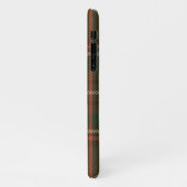 Persoonlijke TARTAN-speldehandgeschreven naam Mode iPhone Hoesje (Linkerkant)