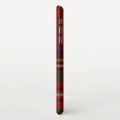 Persoonlijke TARTAN-speldehandgeschreven naam Mode iPhone Hoesje (Linkerkant)