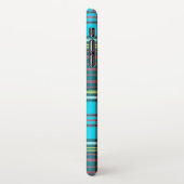 Persoonlijke TARTAN-speldehandgeschreven naam Mode iPhone Hoesje (Linkerkant)