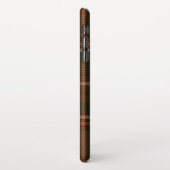 Persoonlijke TARTAN-speldehandgeschreven naam Mode iPhone Hoesje (Linkerkant)