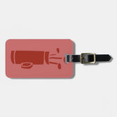 Persoonlijke tas en golfclubs Golf Bag Tag Bagagelabel (Voorkant horizontaal)