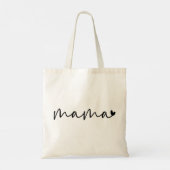 Persoonlijke tas voor meisjes met de naam 'mom' (Achterkant)