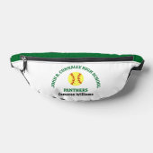 Persoonlijke tas voor softbalspeler op de middelba (Liggend)