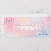 Persoonlijke Taurus Tattoo Verjaardag Cadeaubonkaa Kaart (Achterkant)