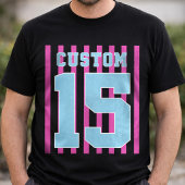 Persoonlijke Teamnaam Nummer Speldag T-shirt