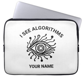 Persoonlijke Tech Laptophoes met Aangepaste Tekst Laptop Sleeve