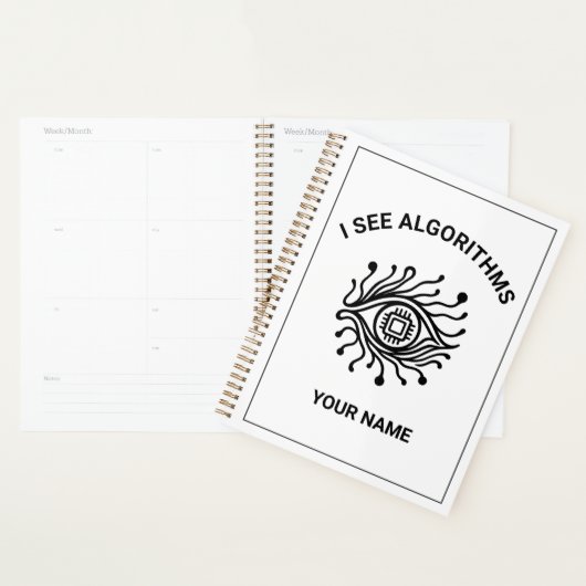 Persoonlijke Tech Planner met Aangepaste Tekst (Display)