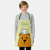 Persoonlijke Teddy Bear Apron voor kinderen Schort (Gedragen)