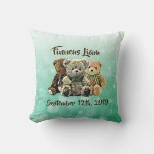 Persoonlijke Teddy Bear Baby Nursery Kussen