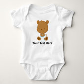 Persoonlijke Teddy Bear Outfit Romper (Voorkant)
