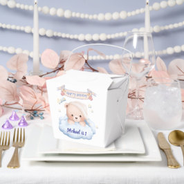 Persoonlijke teddybeer 1e verjaardag cadeautje doo bedankdoosjes