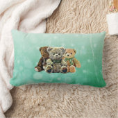 Persoonlijke teddybeer babyjongen nursery kussen (Deken)