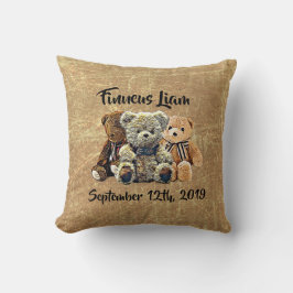Persoonlijke teddybeer babyspeelgoed jongens nurse kussen
