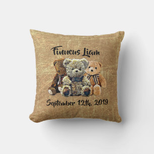 Persoonlijke teddybeer babyspeelgoed jongens nurse kussen