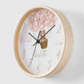 Persoonlijke Teddybeer en Roze Ballonnen (Hoek)