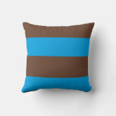 Persoonlijke Teddybeer Jongens Baby Nursery Kussen (Achterkant)