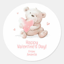 Persoonlijke teddybeer Valentijn