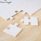 Persoonlijke teddybeer voor iemand legpuzzel (Zijkant)