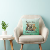 Persoonlijke Teddyshirt Jongens Babykamer Kussen (Stoel)