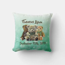 Persoonlijke Teddyshirt Jongens Babykamer Kussen