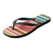 Persoonlijke Teenslippers Miami Sherbet Collectie (Schuin)